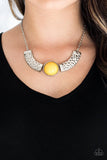 egyptian-spell-yellow-necklace-paparazzi-accessories