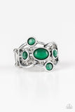 Moon Mood - Green Ring - Paparazzi Accessories