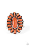 cactus-cabana-orange-ring-paparazzi-accessories