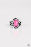 all-the-worlds-a-stagecoach-pink-ring-paparazzi-accessories