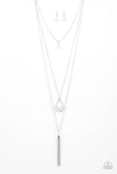 Be Fancy - White Necklace - Paparazzi Accessories