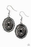 Picture of WEALTH - Black Earrings - Paparazzi Accessories