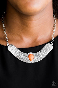 very-venturous-orange-necklace-paparazzi-accessories