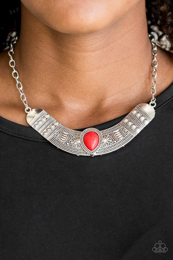 very-venturous-red-necklace-paparazzi-accessories