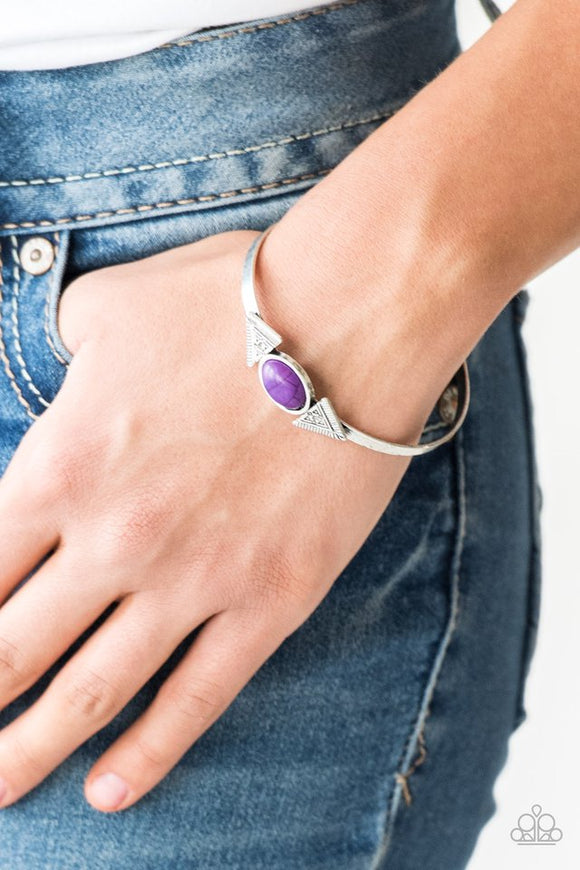 apache-trail-purple-bracelet-paparazzi-accessories