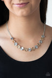Simple Sheen - Silver Necklace - Paparazzi Accessories