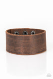 Casually Cowboy - Brown Bracelet - Paparazzi Accessories
