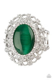 baroque-the-spell-green-ring-paparazzi-accessories