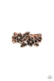 Stop and Smell The Flowers - Copper Ring - Paparazzi Accessories