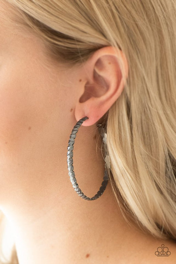 totally-off-the-hoop-black-earrings-paparazzi-accessories