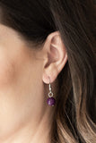 Me-dallions, Myself, and I - Purple Necklace - Paparazzi Accessories