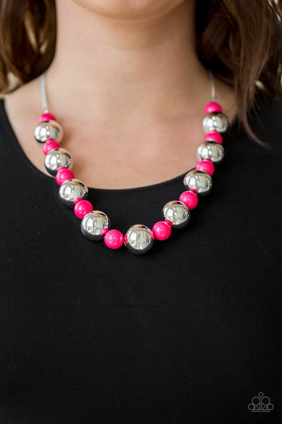 top-pop-pink-necklace-paparazzi-accessories