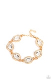 Next-Level Sparkle - Gold Bracelet - Paparazzi Accessories