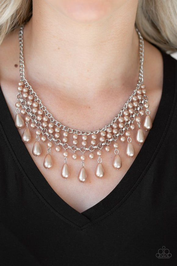 the-guest-list-brown-necklace-paparazzi-accessories