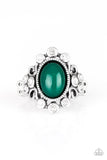 Noticeably Notable - Green Ring - Paparazzi Accessories