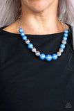 Take Note - Blue Necklace - Paparazzi Accessories