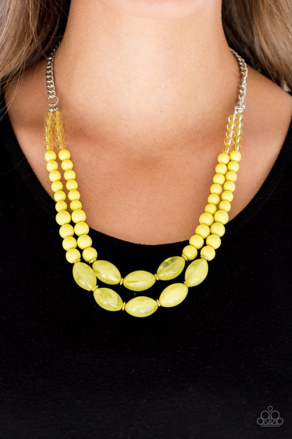 sundae-shoppe-yellow-necklace-paparazzi-accessories