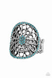 springtime-shimmer-blue-ring-paparazzi-accessories