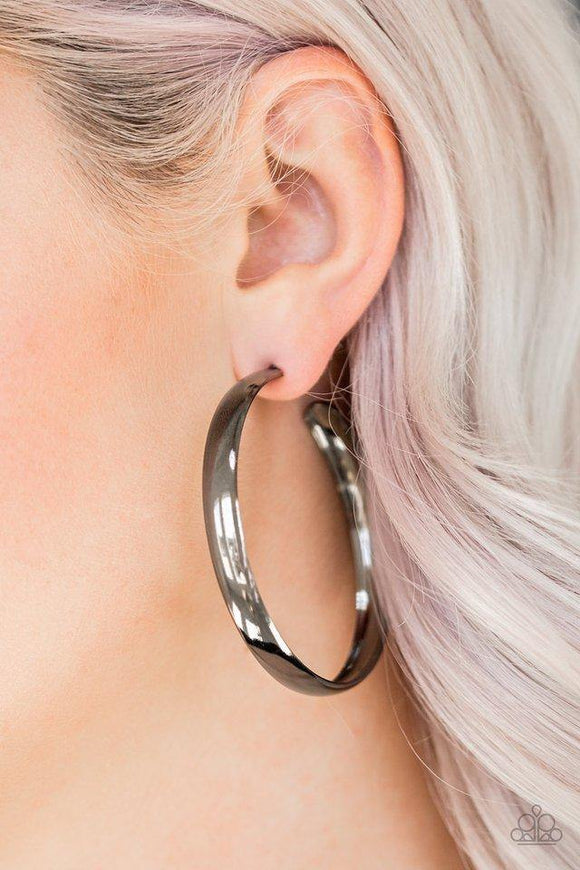a-double-feature-black-earrings-paparazzi-accessories