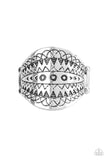 tiki-tribe-silver-ring-paparazzi-accessories