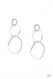 twisted-trio-silver-earrings-paparazzi-accessories