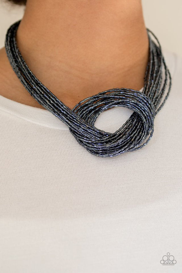 knotted-knockout-blue-necklace-paparazzi-accessories
