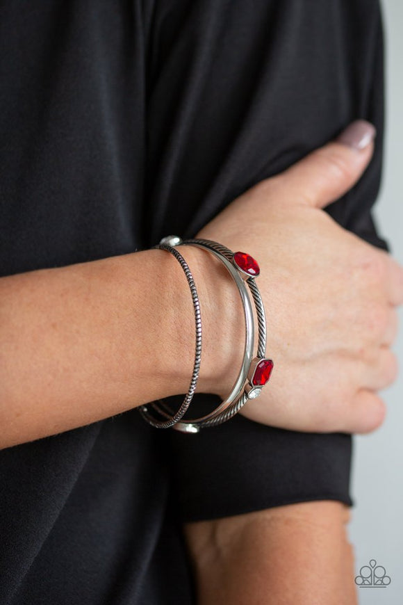 city-slicker-sleek-red-bracelet-paparazzi-accessories