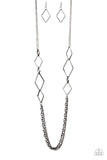 Fashion Fave - Black Necklace - Paparazzi Accessories