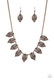 leafy-lagoon-copper-necklace-paparazzi-accessories