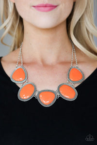 viva-la-vivid-orange-necklace-paparazzi-accessories