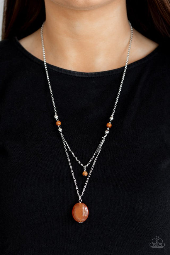 time-to-hit-the-roam-orange-necklace-paparazzi-accessories