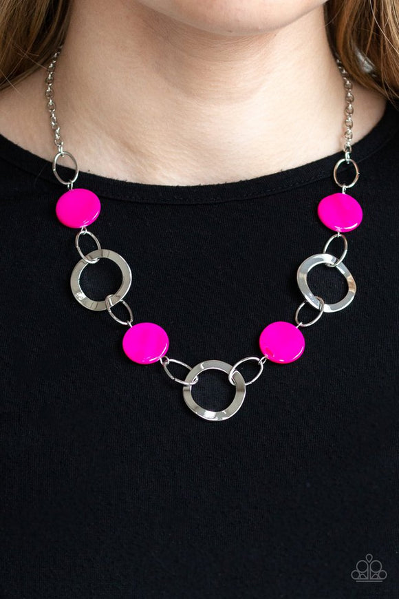 bermuda-bliss-pink-necklace-paparazzi-accessories