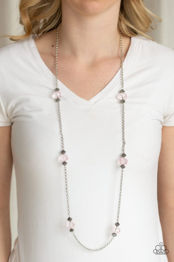 Season of Sparkle Pink Necklace Paparazzi Accessories
