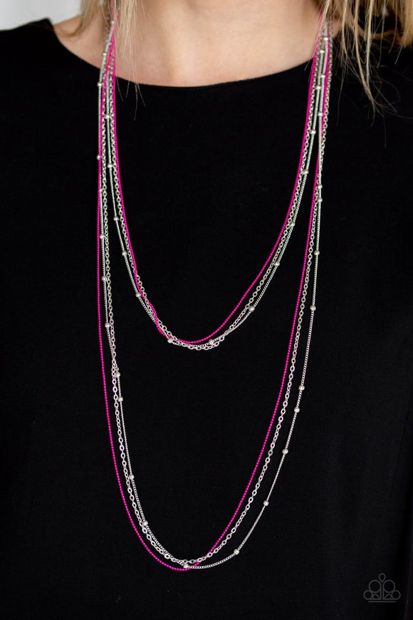 what-a-colorful-world-pink-necklace-paparazzi-accessories