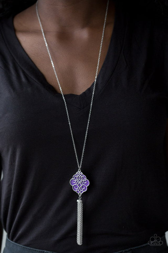 malibu-mandala-purple-necklace-paparazzi-accessories