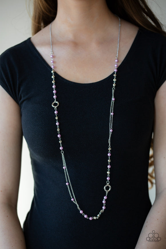 Really Refined - Purple Necklace - Paparazzi Accessories