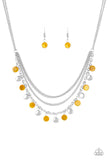 beach-flavor-yellow-necklace-paparazzi-accessories