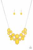 demi-diva-yellow-necklace-paparazzi-accessories