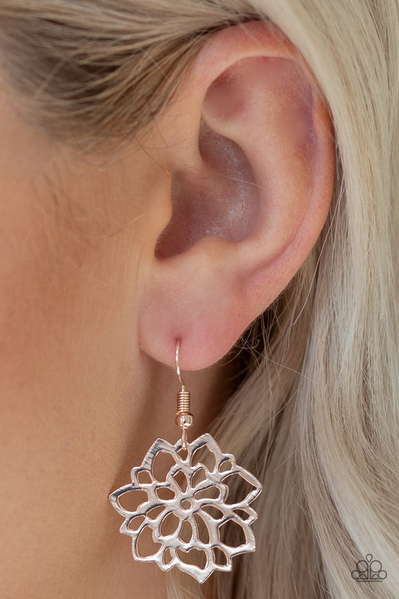 darling-dahlia-rose-gold-earrings-paparazzi-accessories