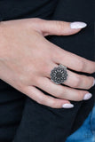 desert-sunflower-silver-ring-paparazzi-accessories