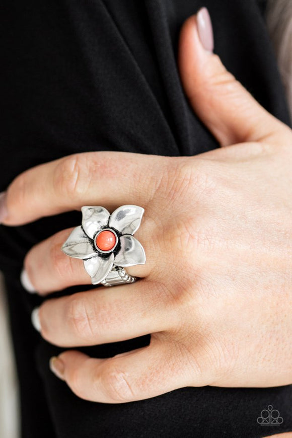 ask-for-flowers-orange-ring-paparazzi-accessories