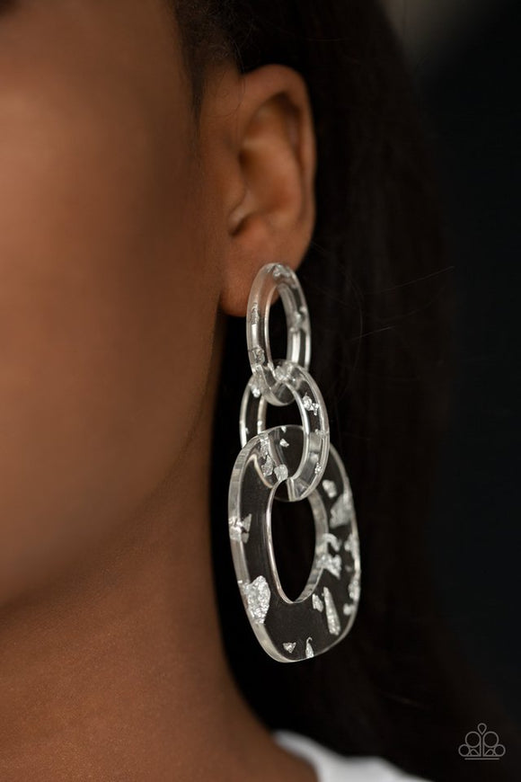 confetti-congo-white-earrings-paparazzi-accessories