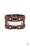 Rural Ranger - Brown Bracelet - Paparazzi Accessories