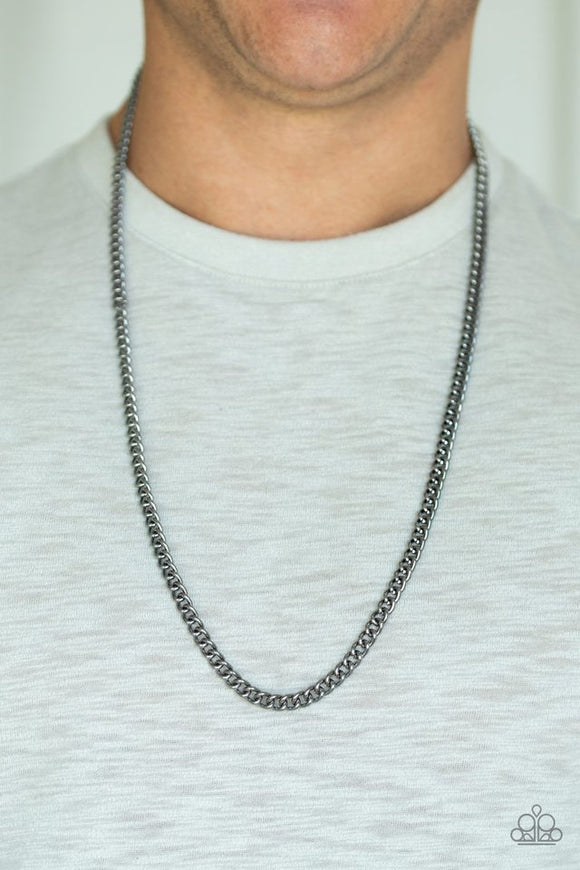 first-rule-of-fight-club-black-necklace-paparazzi-accessories