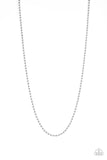 cadet-casual-silver-mens necklace-paparazzi-accessories