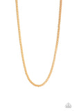first-rule-of-fight-club-gold-mens necklace-paparazzi-accessories