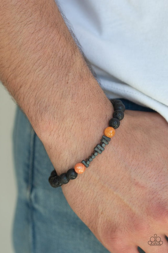courage-orange-bracelet-paparazzi-accessories