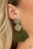 tenacious-tassel-green-earrings-paparazzi-accessories