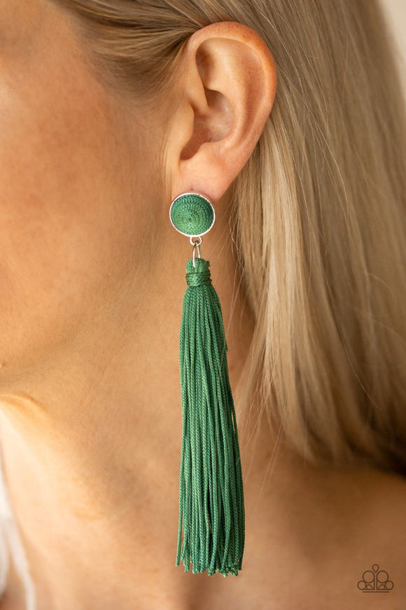 tightrope-tassel-green-earrings-paparazzi-accessories