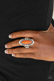 Santa Fe Serenity - Orange Ring - Paparazzi Accessories